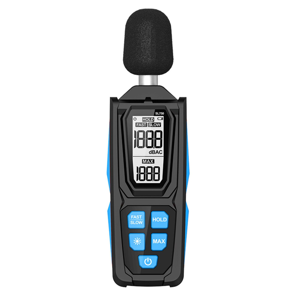 Noise Meter Ergonomic Handheld Portable 30130 Db Digital Sound Level Meter For Professional And Home Use 9199774196024