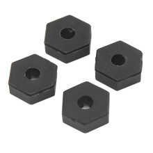 Plastic RC Wheel Hex Mount Hub Nut for Intrepid 1/14 Off-Road Vehicles