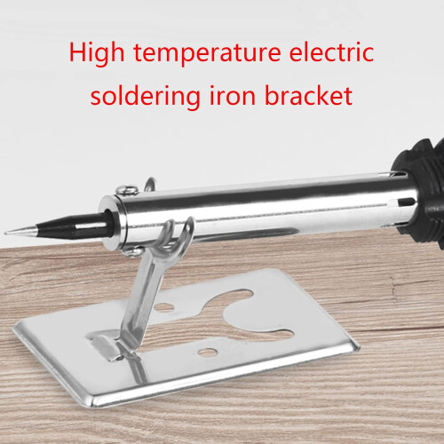Y Type Soldering Iron Stand Metal Base Coil Holder 1