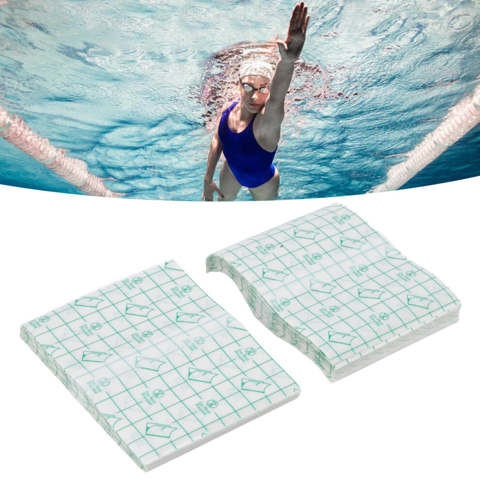 100PCS Waterproof Transparent Adhesive Bandage Cover 10x12cm