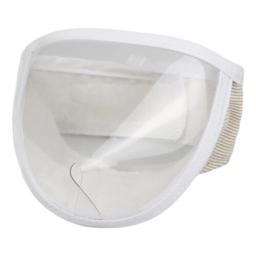 Cats Muzzle Soft Covered Anti Bites For Nail Trimming Cat Grooming Muzzle Adjustable Size