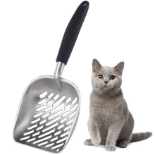 HeavyDuty Aluminum Cat Litter Scoop, LongHandled Sifter, Shovel For Quick Waste Collection, NonSlip Grip Ref: 7926