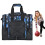Bowling Ball Bag  Single Ball Tote with Padded Interior, Adjustable Strap, Blue 1