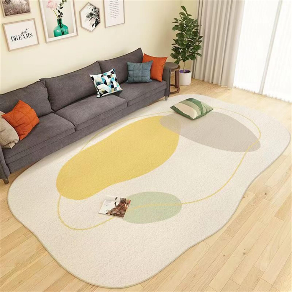 SpecialShaped Rug Geometric Pattern Print Rug For Bedroom Living Room Nursery Area Rug