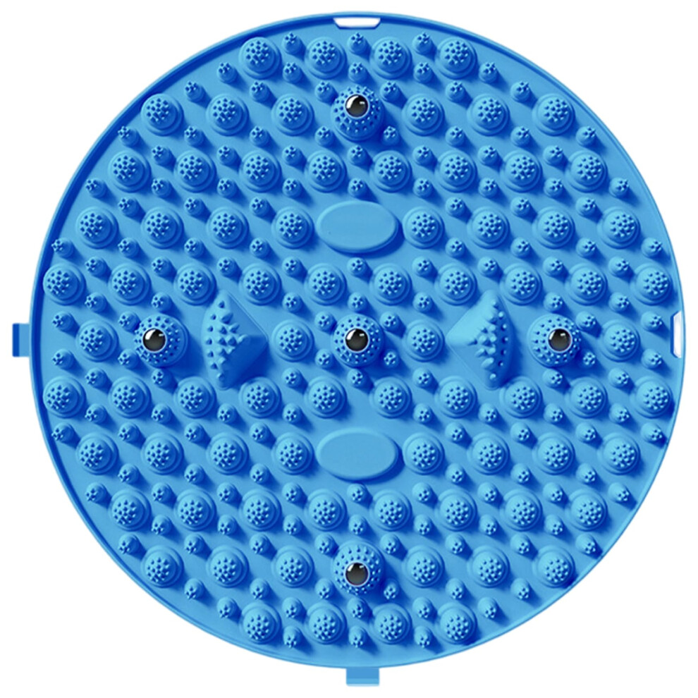 Foot Acupressure Mat 14Inch DualLayer TPE Foot Massage Mat With Magnetic Therapy AntiFatigue For Home Use