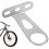 Bicycle Basket Stand  Universal Support Frame for Rear Frame  AntiHunting Hardware 1