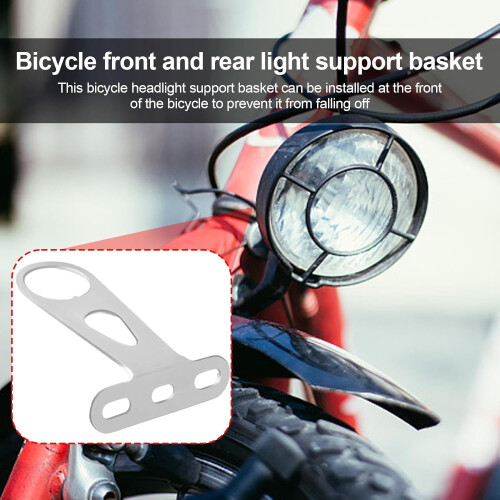 Bicycle Basket Stand  Universal Support Frame for Rear Frame  AntiHunting Hardware 2