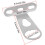 Bicycle Basket Stand  Universal Support Frame for Rear Frame  AntiHunting Hardware 4
