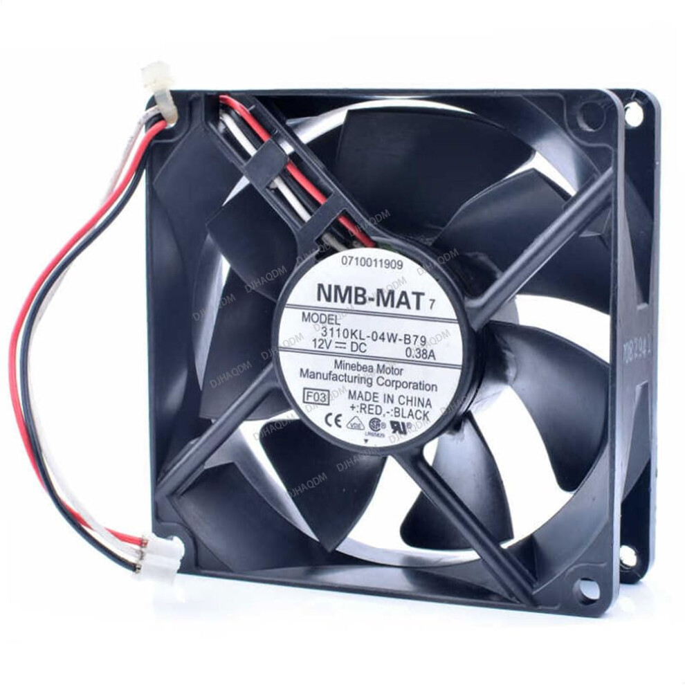 3110Kl04wb79 12V 80Mm 3Wire Computer Cooling Fan, Performance Low Noise 9347817353044
