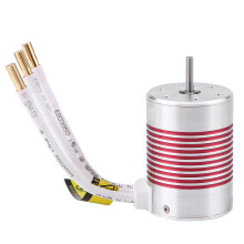 CNC-gefreesde borstelloze motor, 4 polen en 12 sleuven voor hoog koppel en rendement, nauwkeurig gebalanceerde rotor voor soepele werking, 3650 5200