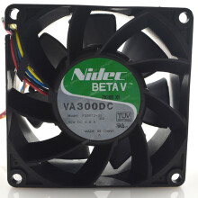 VA300DC 12V 0.9A 80mm 4Wire Cooling Fan Speed Low Noise with