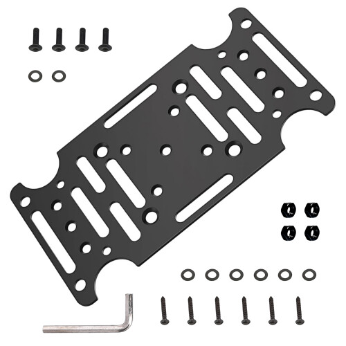 4mm Thick Steel Mailbox Mounting Plate Enhancing Stability