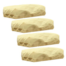Pack of 4 Ventilated Garden Winter Canopies Highlighting Warm-Y