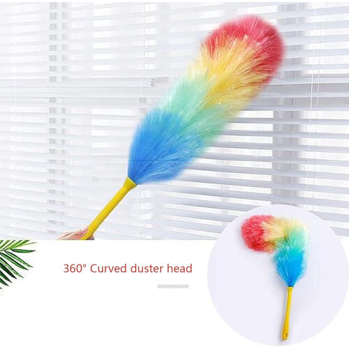 Microfiber Duster with Extension Pole Bendable Head 26.3 to 53.9 Inches(A) Ref: 1191 2
