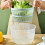 Salad Spinner, 5L Manual Dewatering, Easy Drying Design, Compact for Kitchen, Home 4
