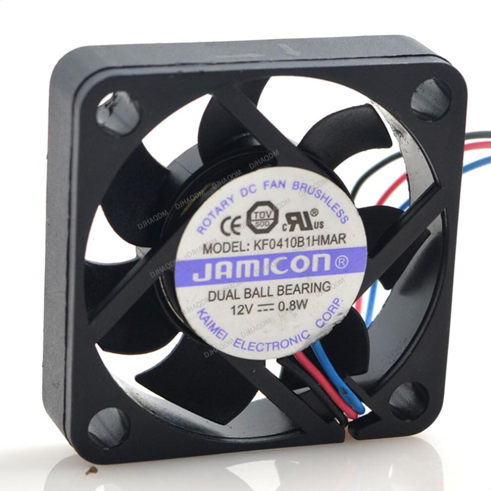 Cooling Fan 12V 4Cm 3Wire Performance Low Noise Replacement For Electronics 5010 9382693060372