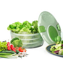 Salad Spinner Lettuce Spinner, Vegetable Washing Basket, 4L Fruit Drainer Ref: 6059