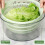 Salad Spinner  Lettuce Spinner, Vegetable Washing Basket, 4L Fruit Drainer Ref: 6059 5