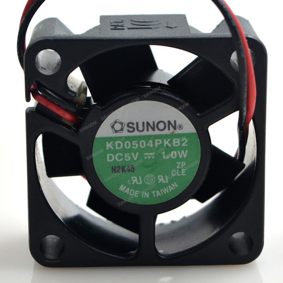 Kd0504pkb2 5V 1.0W 4Cm 2Wire Cooling Fan, Performance Low Noise For Computer 9347817354027