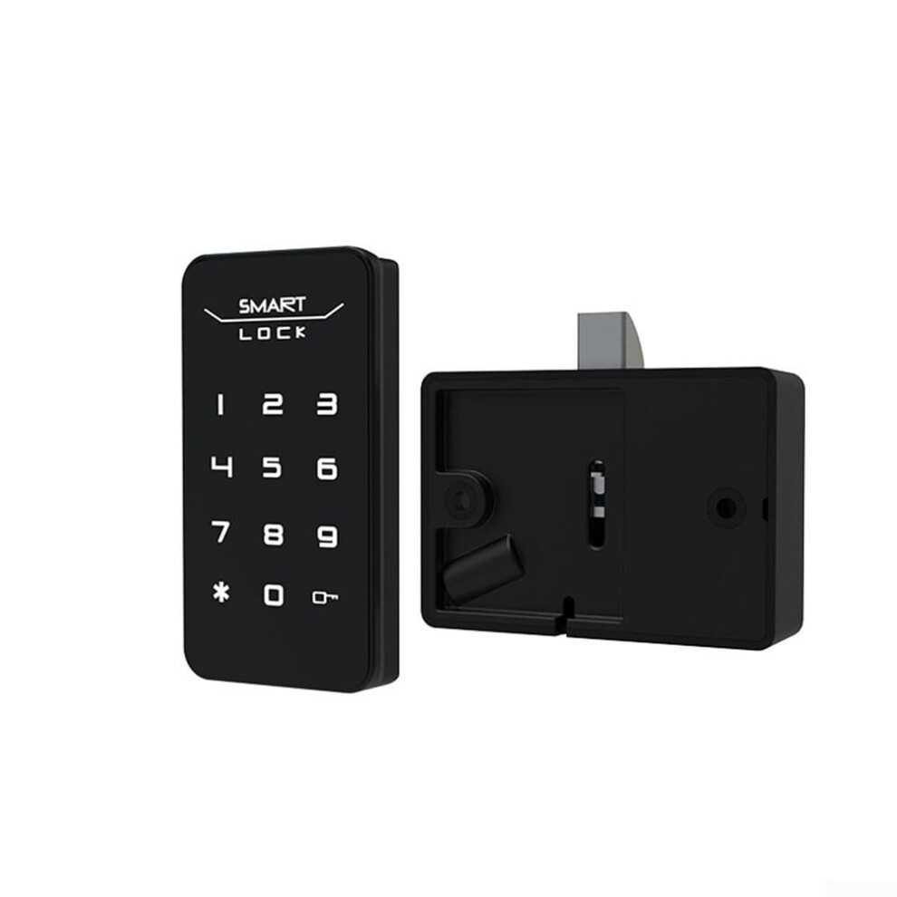Electronic Fingerprint Cabinet Lock With Keypad Zinc Alloy Locker Lock Cabinets And Drawers Low Power Battery Operated 9426802723083