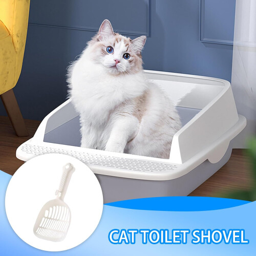 Cat Litter Scoop, Ergonomic Long Handle Shovel for Efficient Cleaning 1