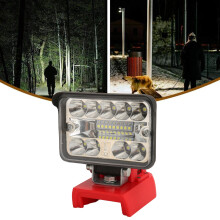 3-Zoll LED-wiederaufladbare Arbeitsleuchte 54 W 2800 lm quadratisch