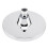 Rainfall Shower Head with 6 Inch Diameter for an Invigorating Shower Experience Ref: 8403 1