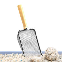Cat Litter Scooper Litter Box Scooper Stainless Steel Sifter Kitten Pooper Lifter for MultiCat Household Chicken Cage Coop Cleaning Ref: 1345