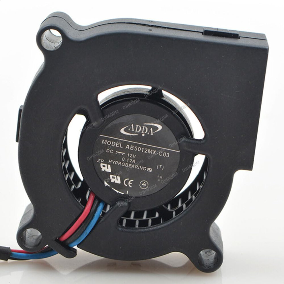 Ab5012mxc03 50Mm 5020 12V Computer Cooling Fan With Low Noise And Performance 9189345438691