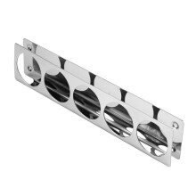 Silberner Edelstahldental-Drip-Flaschenhalter — Wiederverwendbarer Halter für Profis