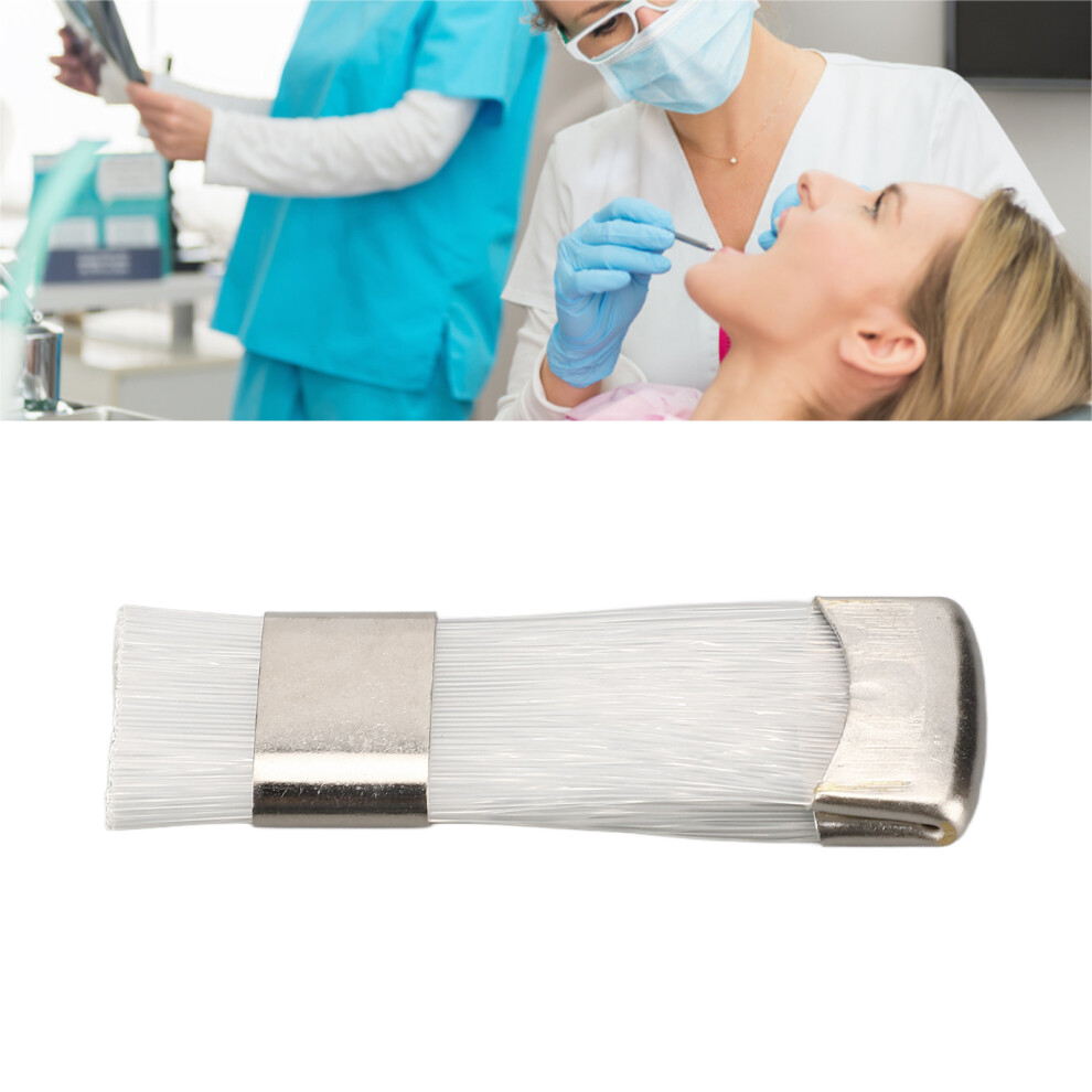 White Nail Drill Cleaning Brush Nylon For Deburring & Rust Removal