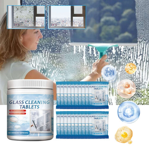 Glass Effervescent Tablets Auto Wiper Glass Solid Cleaner 1