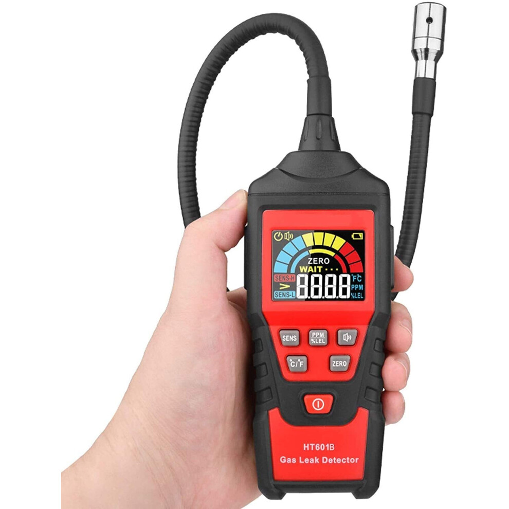 Gas Detector Portable Gas Leak Detector Gas Analyzer Meter Combustible Gas Tester Natural Gas Sniffer 9426802723625