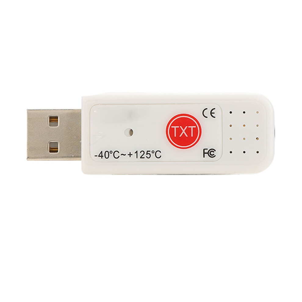 USB Dual Probe Thermometer: Indoor Outdoor Temp with Alarm Feature