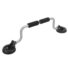 Carrello porta kayak in alluminio con ventosa, argento KY‑OE04‑S