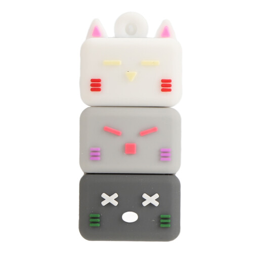 Χαριτωμένο σχέδιο USB Flash Drive για μεταφορά δεδομένων, εύχρηστο Premium PVC Pendrive με στυλ