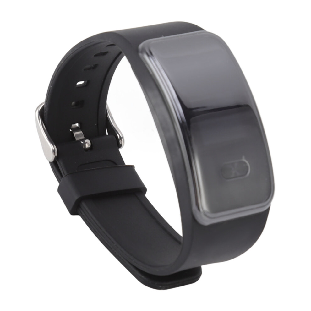 16Gb Smart Voice Recorder Watch With Hd Noise Reduction & Ai Features Black 8441374490363