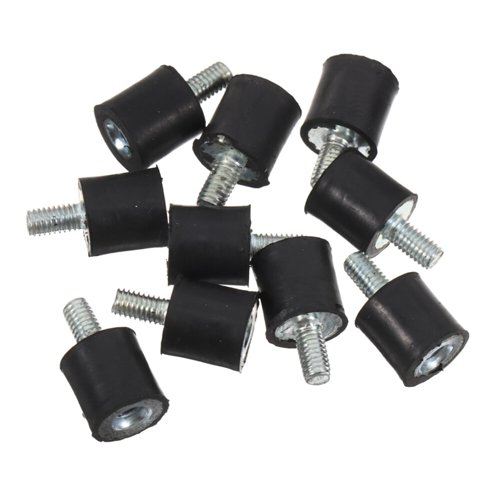 10Pcs Rubber Vibration Isolator Shock Absorber Mounts For Noise Reduction And Stable Operation 9382693061690