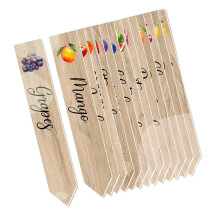 14pcs PVC Plant Markers for Garden Organization and Seasonal