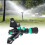 Professional Farm Sprinkler Providing 360 Sprayed For Crops And 6