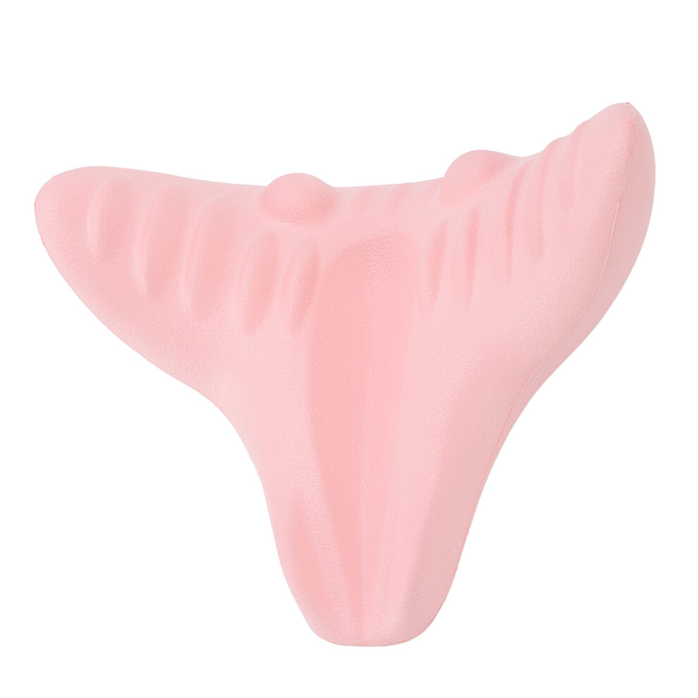 Pink Eva Neck Stretcher, Gravity Traction, Cervical Massage Pillow
