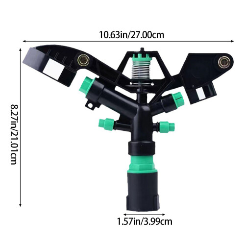 Professional Farm Sprinkler Providing 360 Sprayed For Crops And 2