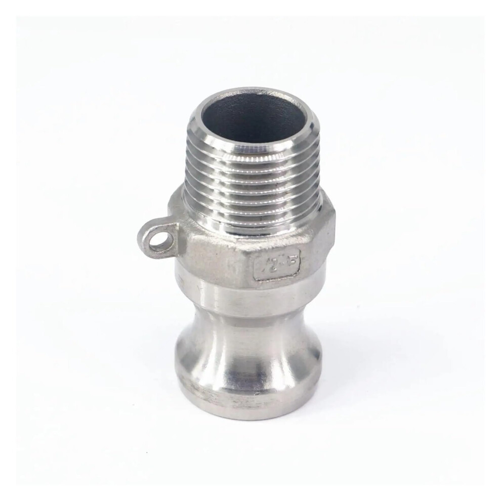 1/2' Male Thread 304 Stainless Steel Type F Camlock Fitting Cam And Groove Coupling 9347817251050
