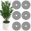 Pack Of 4/6 Pot Liners Cuttable Plant Protector Mesh for-30CM6 2