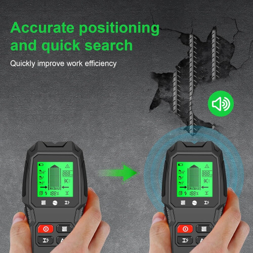 Wall Scanner 7In1 LCD Electronic Detector Metal Detector Wall Stud Finder  Sensitivity Sensor Beaches and Forests 1