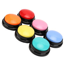 6pcs 30s Pet Record Buttons for Dogs Cats Communication Training Tool