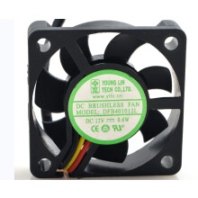 12V Cooling Fan 40x40x10mm Speed Low Noise Compact 3Wire 40mm DC Computer Cooler