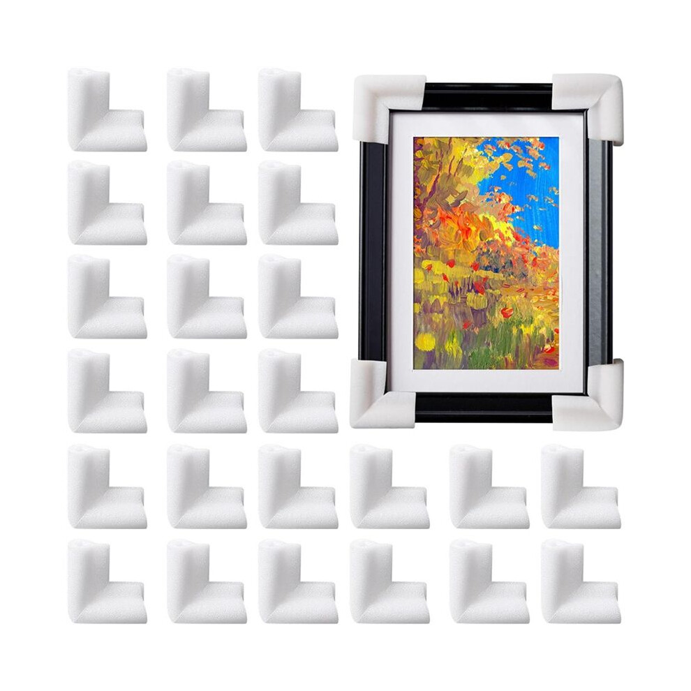 36 Pieces Thick Foam Corner Protectors For Tv, Picture And Mirror Frames, Moving Supplies And Packing Materials 4711675997750