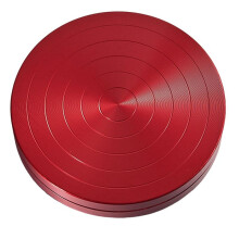 Non Slip Training Disc for Figure Skaters Gymnasts Ballet Turning Board Dance Turning Board for Kids Adults Red