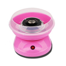 Cotton Candy Machine Electric Mini Portable Sugar Floss Maker, Marshmallow Machine, 3Color Pink